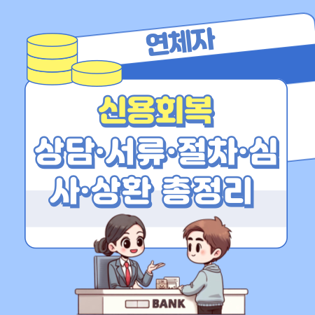 014연체자 여러분을 위한 신용회복 상담·서류·절차·심사·상환 총정리 가이드